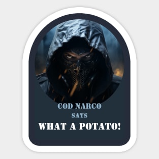 CoD Narco says Sticker